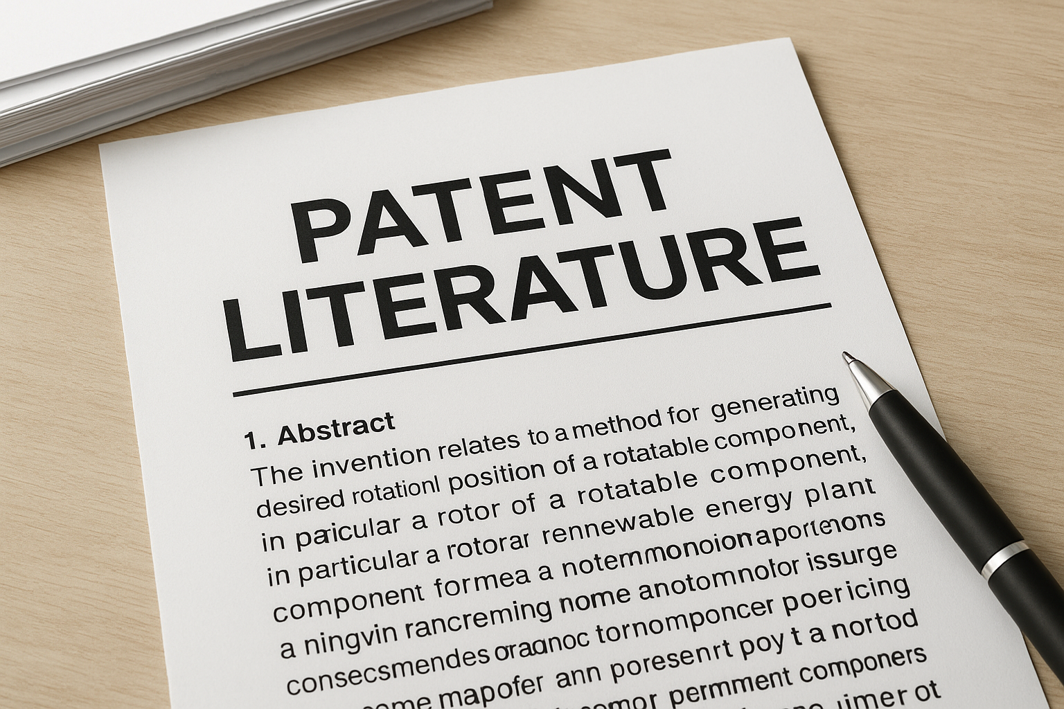 what is non patent literature