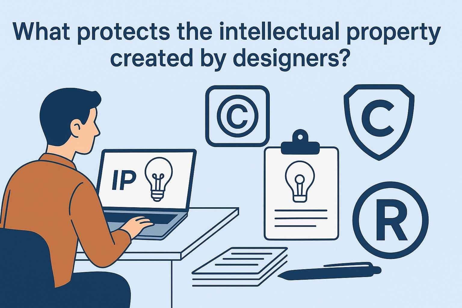 what protects the intellectual property created by designers