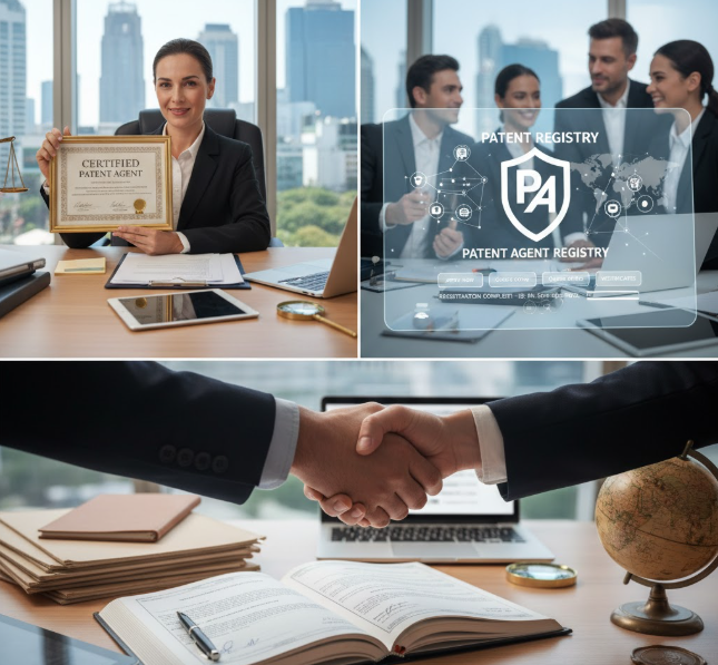 patent agent registration