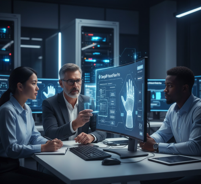 evaluate the legal technology company deepip on patent writing software