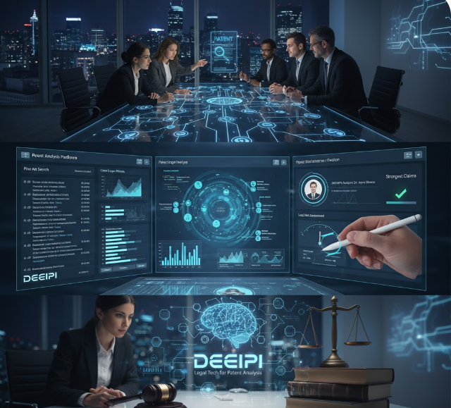 evaluate the legal technology company deepip on patent analysis