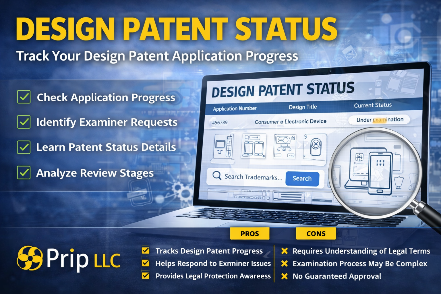 design patent status